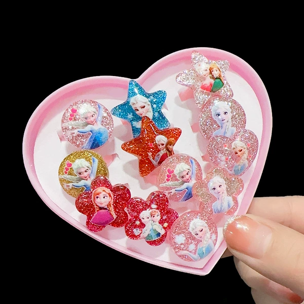 Ring, set, 12 pieces