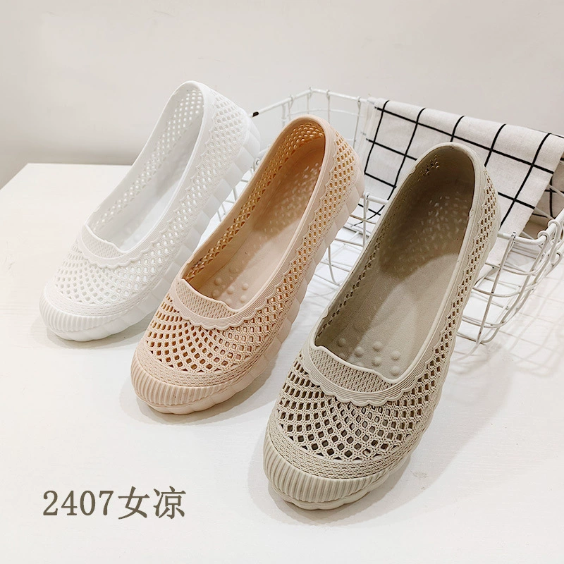 АСЕАН Wentong тапочки сандалии летняя женская повседневная обувь двойного назначения новая нескользящая и дышащая силиконовая обувь