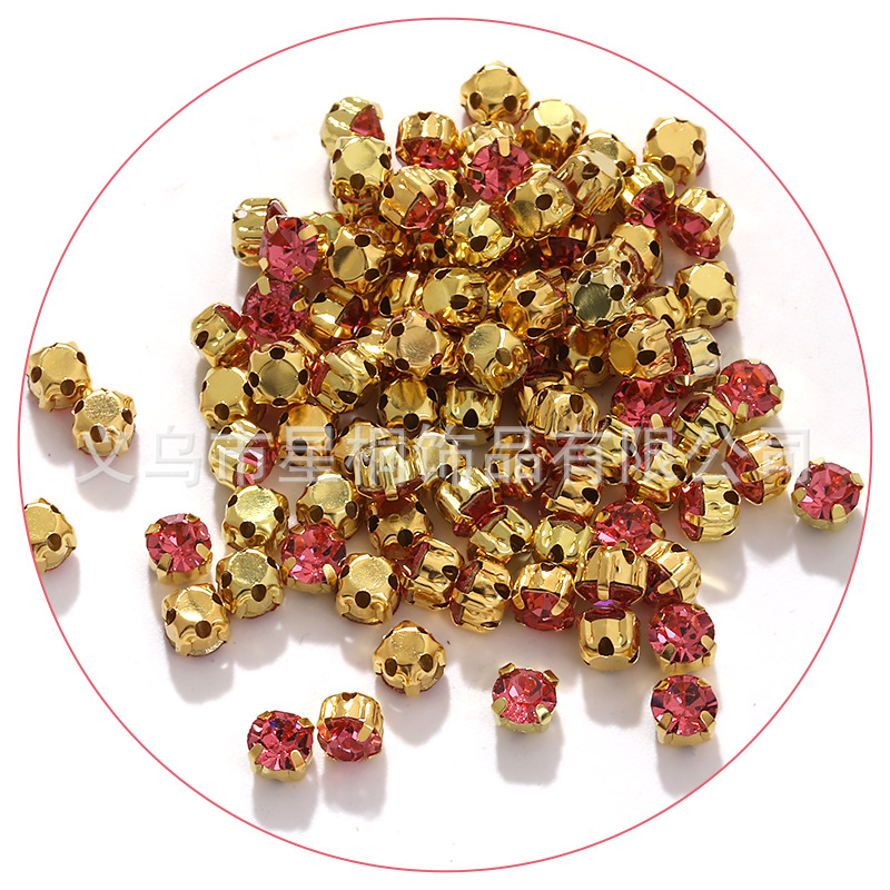 Rose red (gold base)