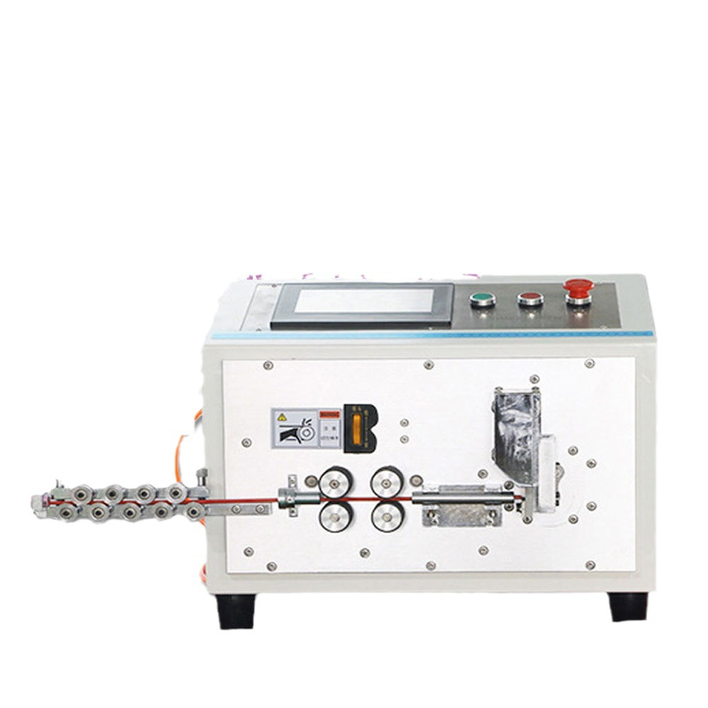 鑫瑞德6平方电脑裁线折弯机16 25 35平方硬线剥皮折弯一体机设备