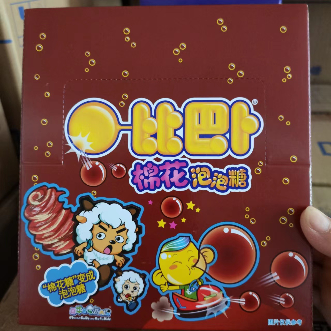 Bubblegum Pop 11g*12 packs Strawberry Flavor Alps Cotton Candy Gum