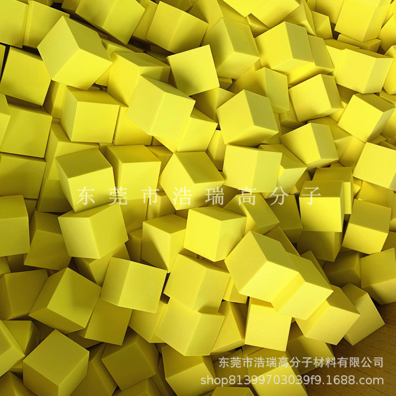 EVA彩色筛子 EVA方块印刷数字骰子 海绵骰子泡沫方块来样来图