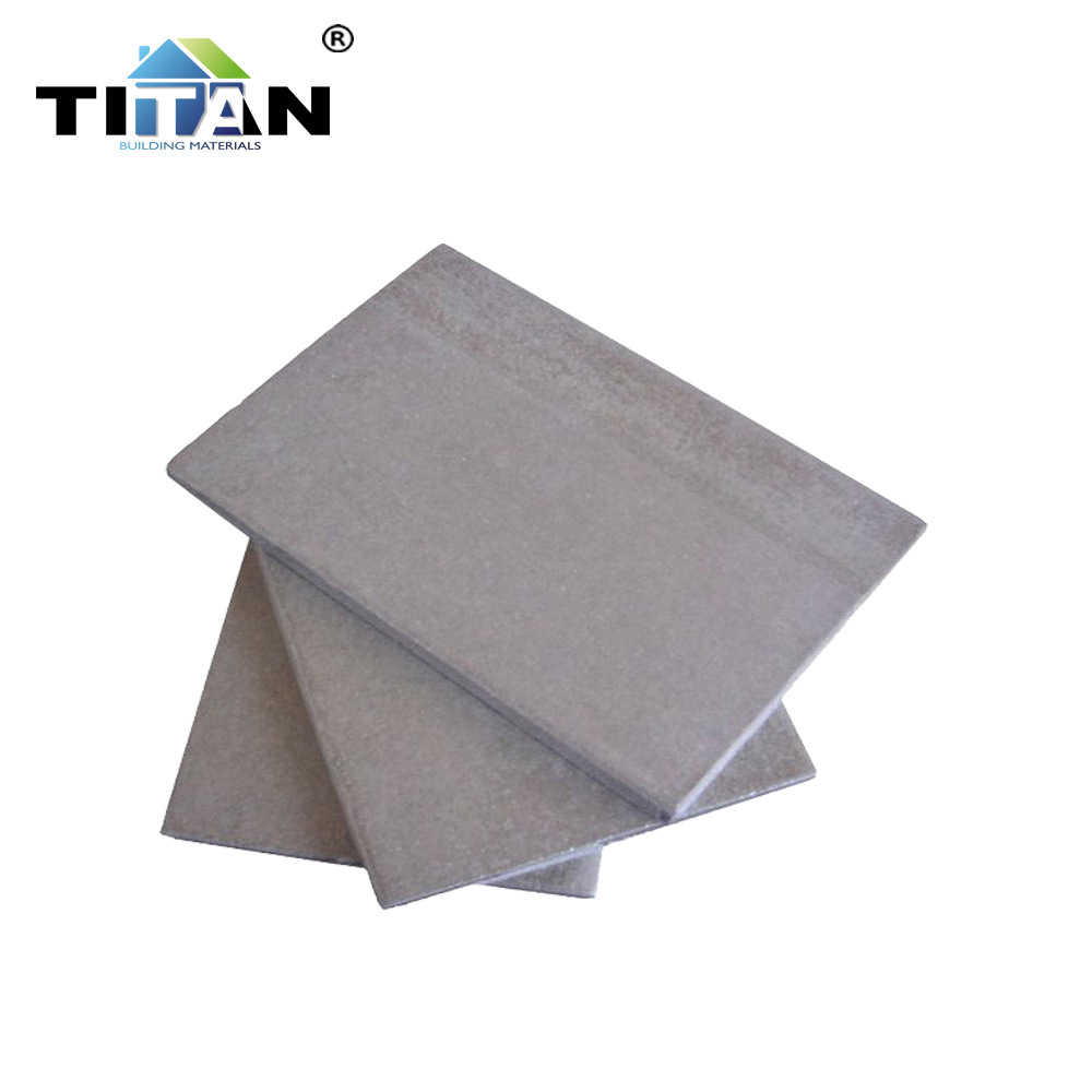 Tablero ignífugo de silicato de calcio sin asbesto reforzado con fibra de tablero de silicate 6-12mm