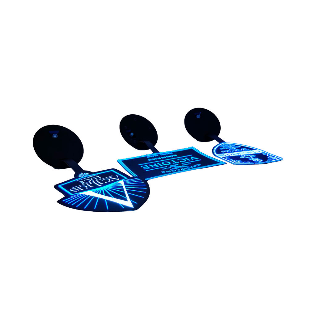 发光酒标可闪动