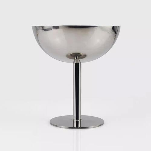 Ice cream bowl 304 stainless steel popsicle bowl salad bowl dessert cup dessert fruit table pudding cup popsicle cup