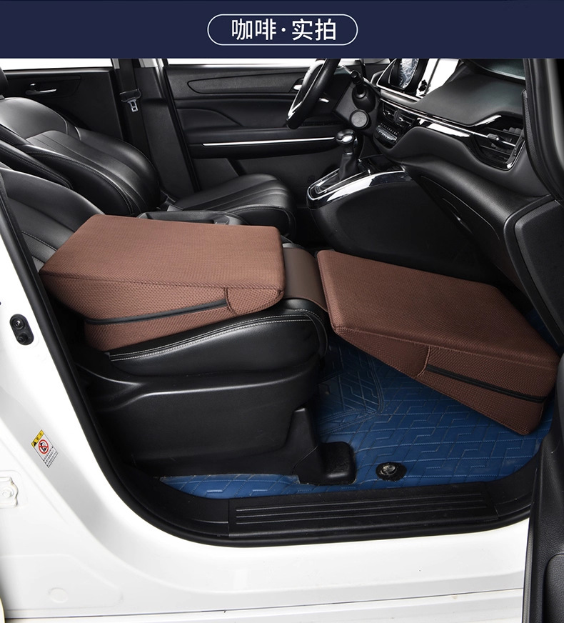 Foldable Flat Sleeping Mat for Car Travel, Self-Driving Lunch Break, and Front and Rear Passenger Seat Sleeping Aid