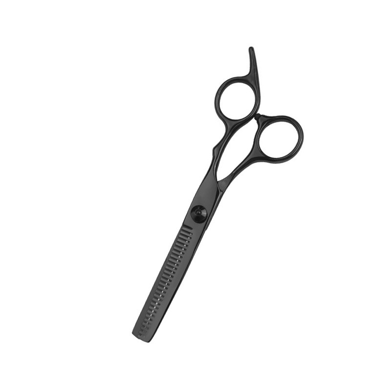 Tijeras para el cabello Tijeras para el cabello Tornillo blanco de 6 pulgadas Tijeras planas Tijeras para dientes Niños adultos para el hogar Tijeras para el cabello