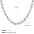 XL115S Silver Necklace