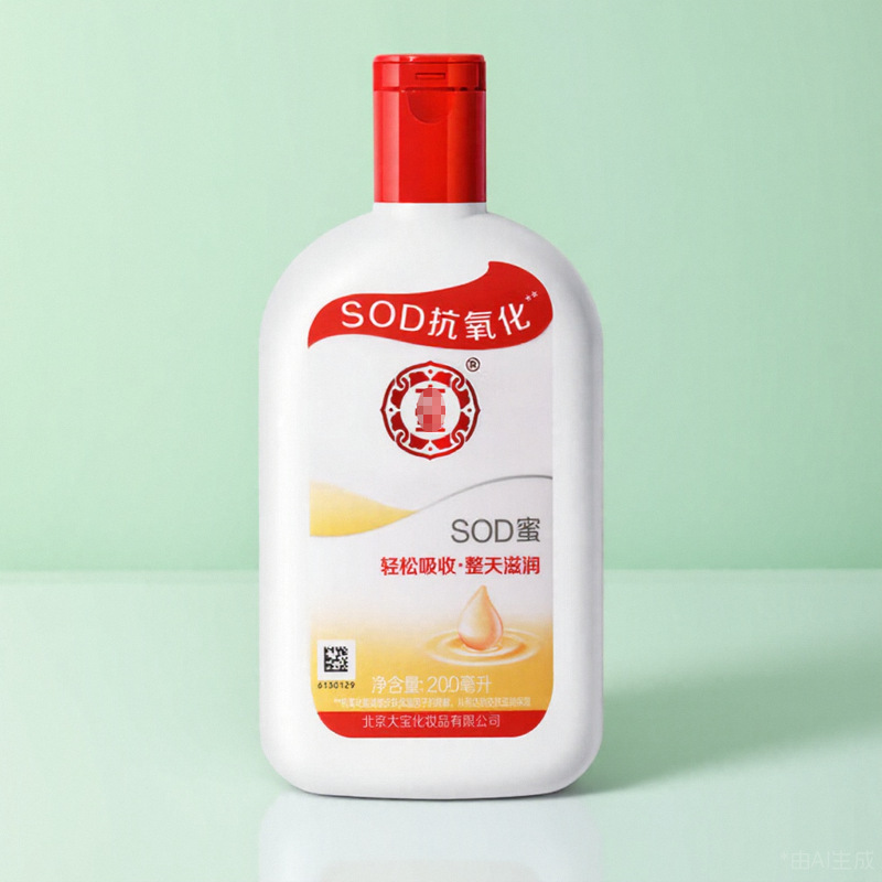 正品大寳SOD蜜200ml保湿身体乳液面霜女护肤品大.宝男士青花瓷|undefined