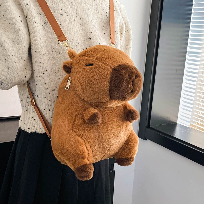 Cartoon Backpack, Plush Cute Bag, Multiple Sizes (32–40 cm) Shoulder/Backpack Style