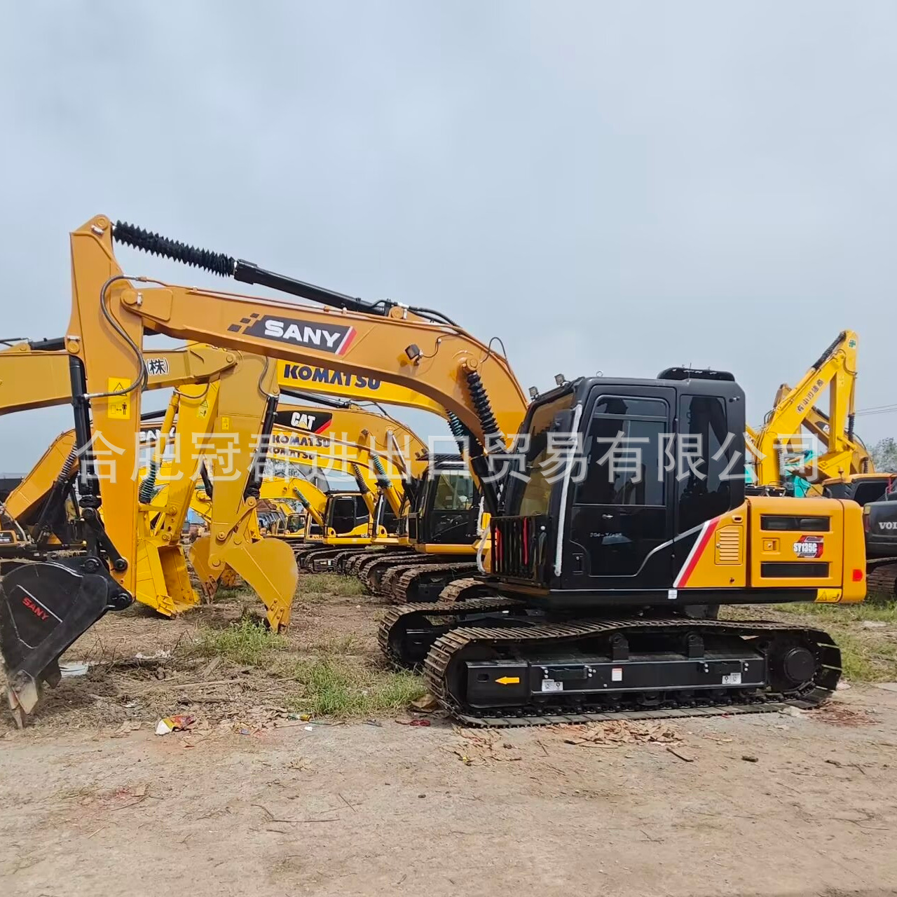 Transfronteriza venta directa trinitario sy135sy155sy215 excavadora mediana Volvo image 1