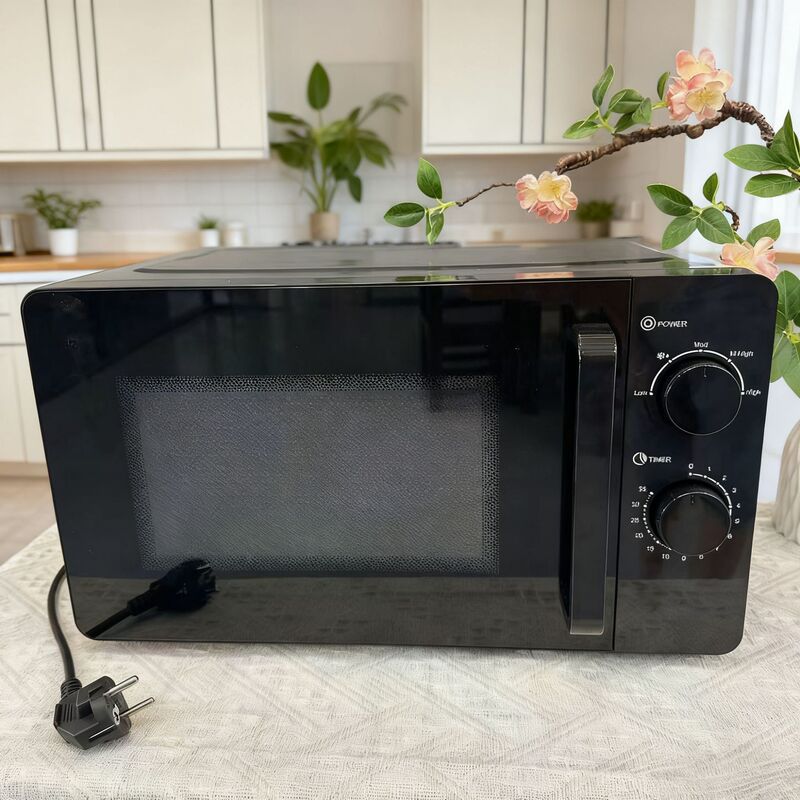 Microwave Oven Household Large Capacity 20L/25L Multi-Functional Visual Turntable Electric Oven Us and European Regulations British Regulations Export