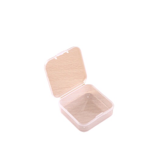 Transparent plastic small empty box Square plastic PP box Parts packaging plastic box storage box manufacturer wholesale