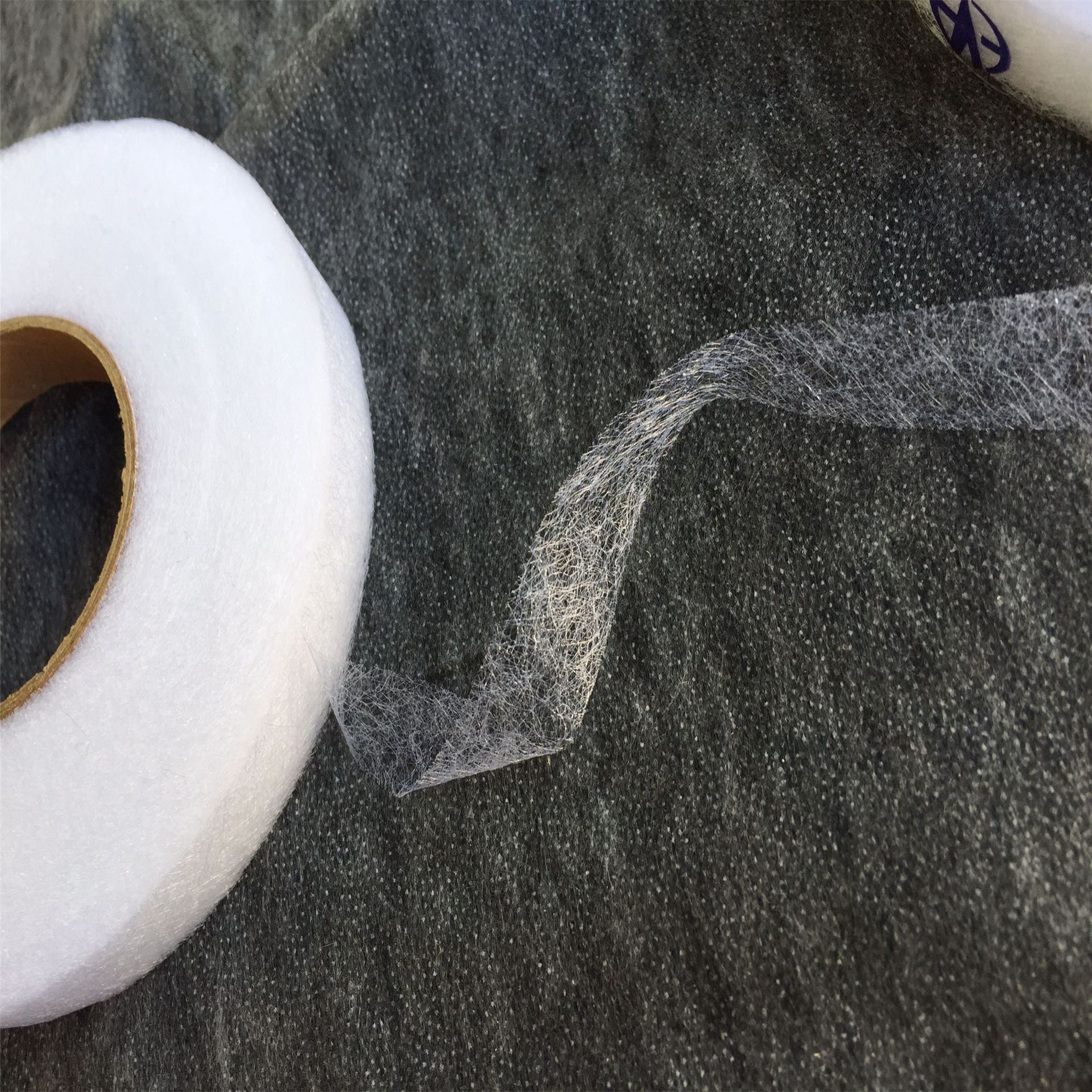 服装双面胶衬布用粘合热熔膜轻薄型熨烫塑胶类双面衬PA热溶胶网膜