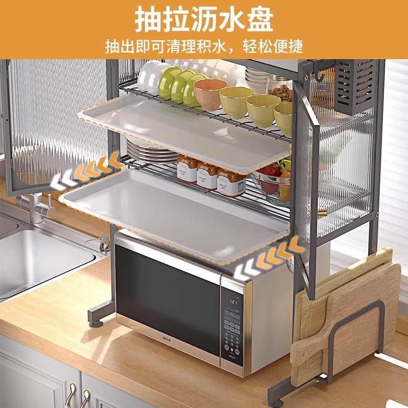 跨境厨房置物架家用沥水碗架台面碗筷收纳柜碗碟盘沥水架厂家批发|undefined