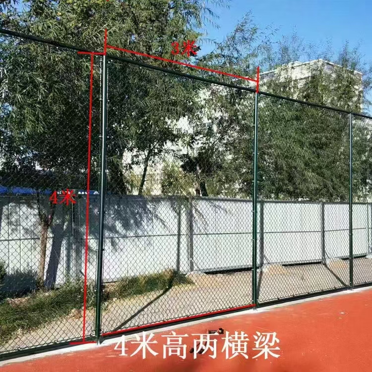 Estadio de calidad alemán cerca de la escuela estadio alambre de púas campo de fútbol al aire libre campo de deportes red de eslabones de cadena