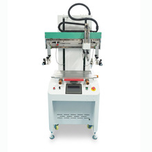 T型台立式电动丝印机 写字板电磁炉玻璃盖硅胶垫全电动平面丝印机