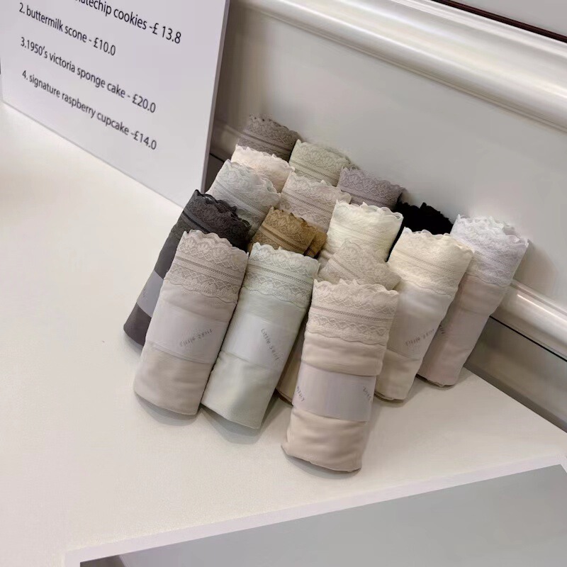 Xiaolan skirt A002 modal skin-friendly soft waxy lace sexy seamless naked elastic high-end girl underwear