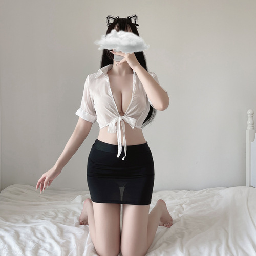 Love Like Innerwear Women's Professional Costume Passionate Temptation Set Women's Maid Uniform Set