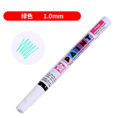 [Precio fresco] japonés flor de cerezo color pintura pluma marcador aceitoso arte gancho pluma firma pluma pintura reparación