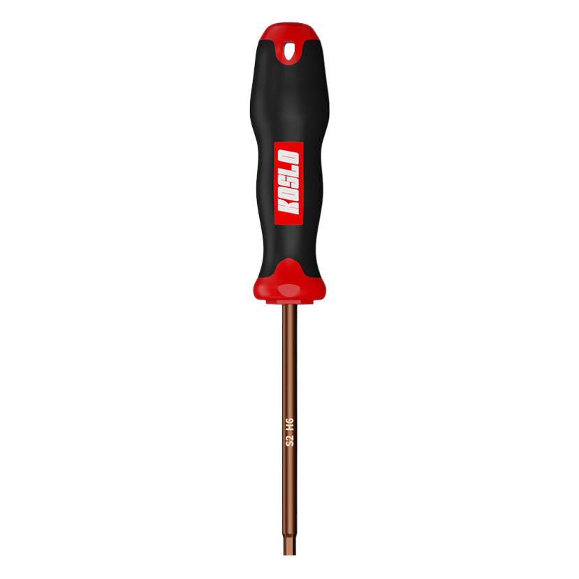 Hexagon socket screwdriver small hexagon wrench 6-angle star suit tool lengthened straight handle six-edge screwdriver H2.5/4mm