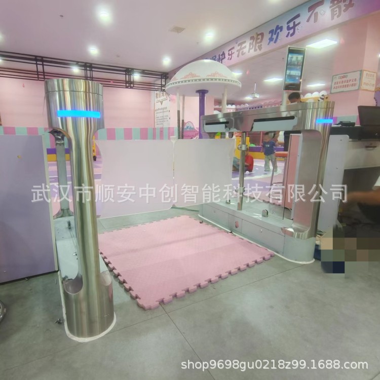 游乐园摆闸人脸识别会员制小摆闸售票系统闸机检票人行通道闸