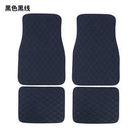 跨境亚马逊厂家批发外贸temu亚马逊汽车防水通用脚垫地毯车载右舵