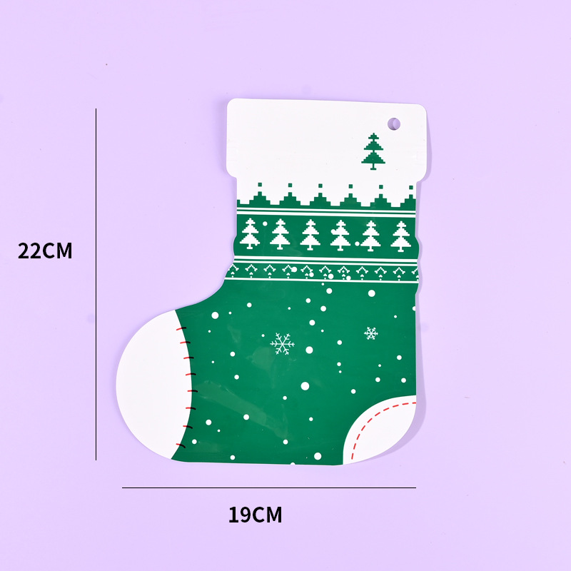 2026 nuevas bolsas de regalo de calcetines de Navidad embalaje de dulces autosuficientes bolsas de regalos de vacaciones creativas bolsas de aperitivos