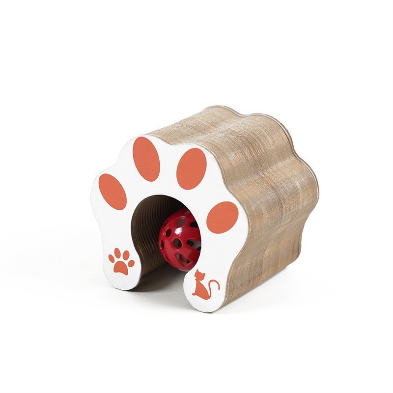 Tablero de agarre de gato de órgano de campana, juguete de gato plegable magnético, juguete de garra de pulido de gato, resistente al desgaste, resistente al agarre, tablero de agarre de gato de campana
