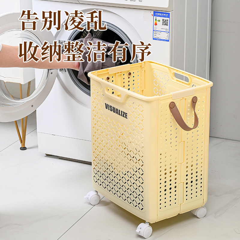 Cesta ropa sucia, inodoro doméstico plegable, baño, canasta