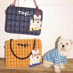 Tagi. 編まれた小さな枕刺繍ポータブルデイリーレジャーショルダー落下防止と耐衝撃コンピュータバッグノートブックバッグ