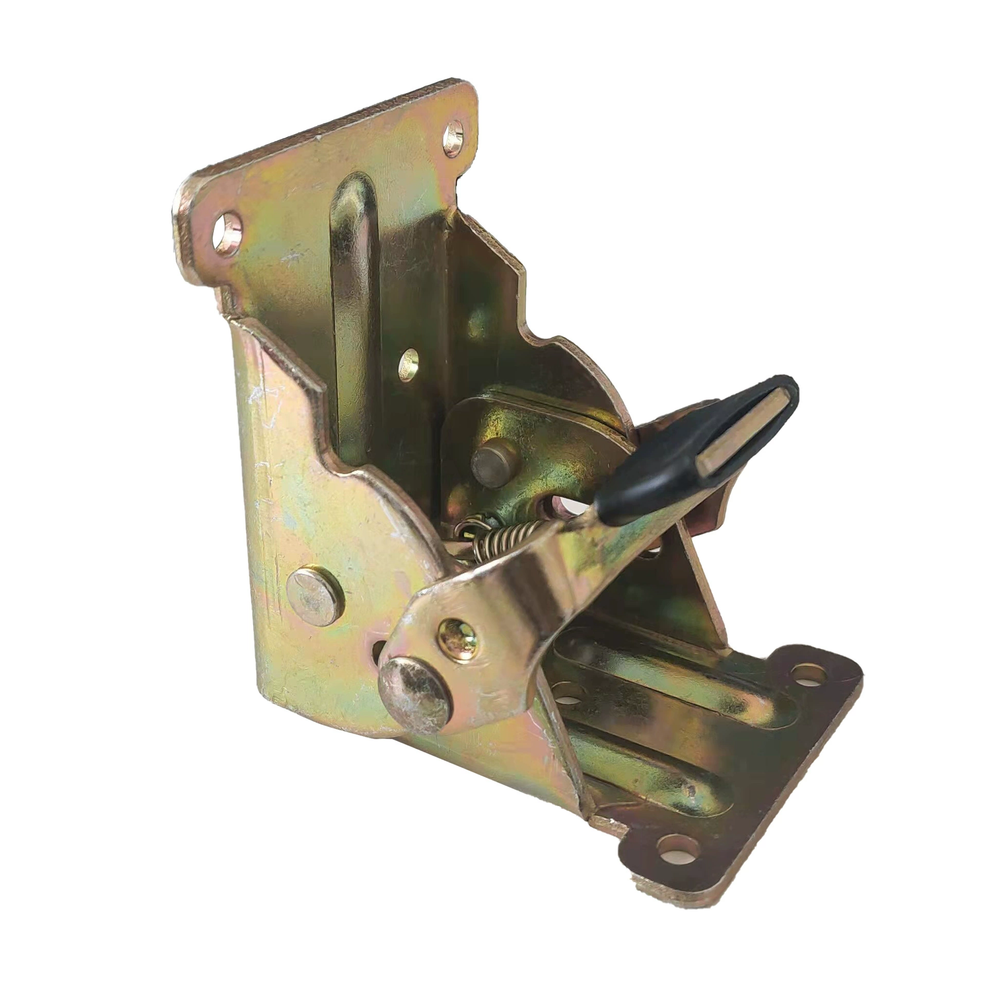Coffee Table Folding Hinge - Invisible Furniture Hardware, 90° Self-Locking, MingZhan