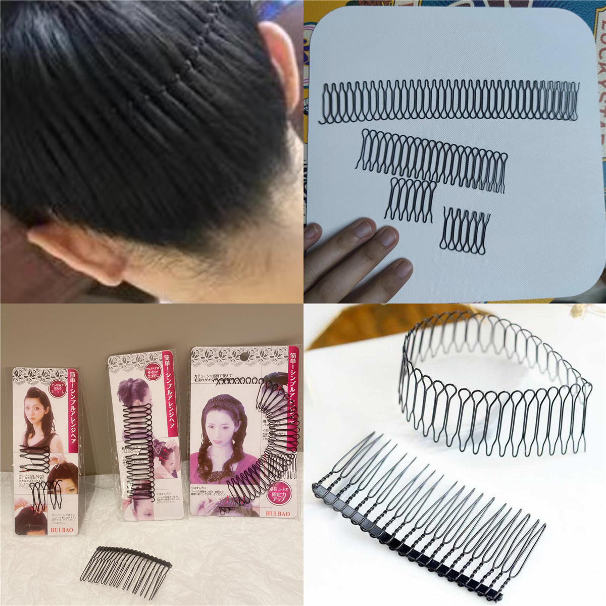 Korean Version Fringe Magic Fringe Clips Invisible Hair Clips Metal Headband Fringe No Trace Hairpin Hair Accessories