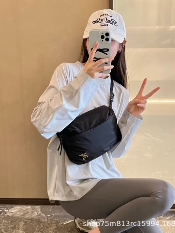 25 Niaojia 新しいチキンスケルトンメンズクロスボディバッグアウトドア旅行ショルダーバッグ男性と女性の多用途ウエストバッグ防水|undefined