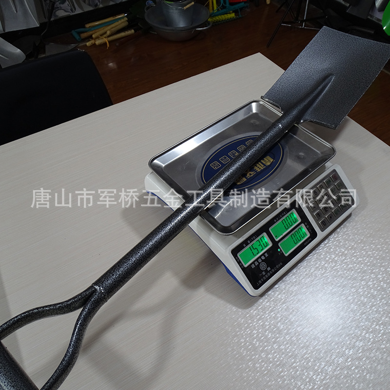 批发非洲加纳市场铁锹平头泥锹加厚锹头铁锨