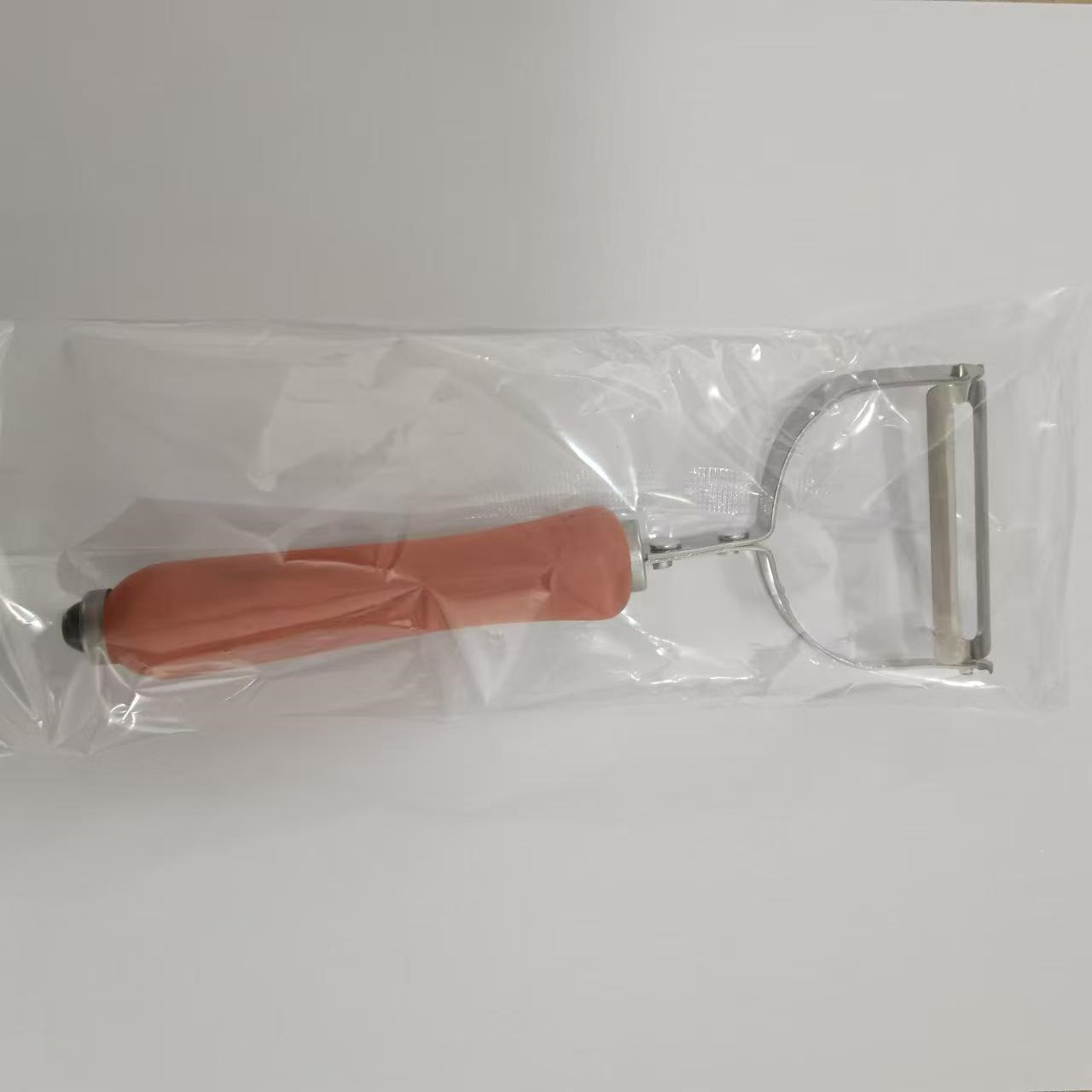 Peeling knife - wooden handle - bagged