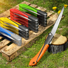 Source factory goods garden outdoor fast sawing fruit tree pruning hand saw household three-sided grinding logging saw woodworking saw