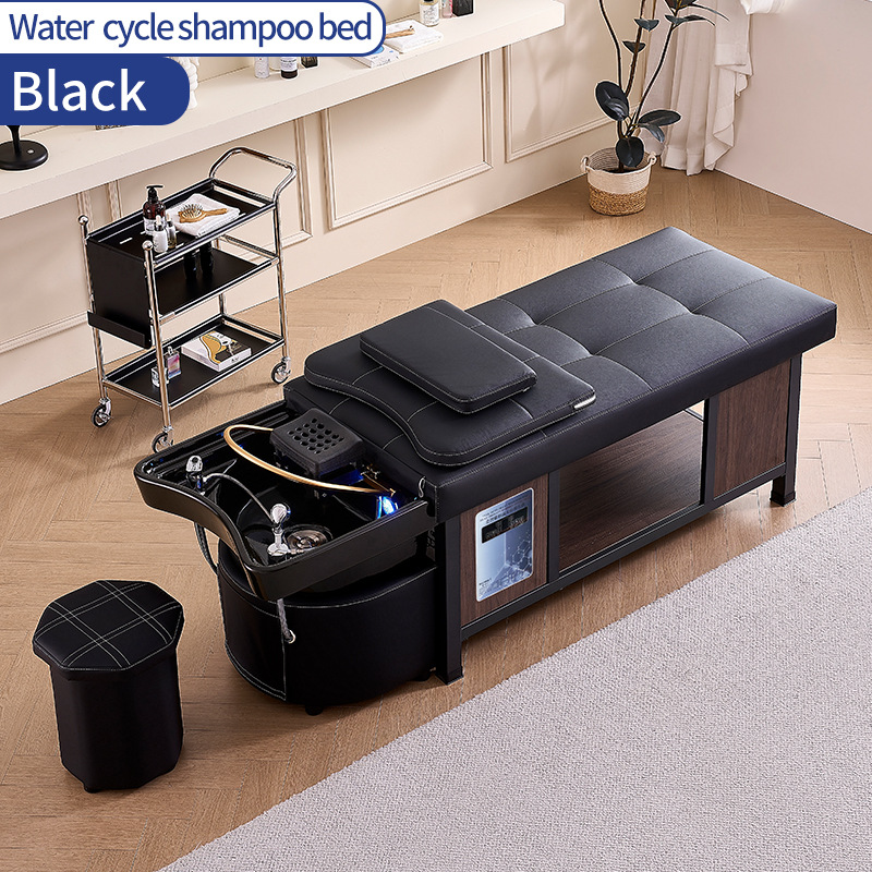 Cerámica cuenca - grafito negro + ciclo de agua