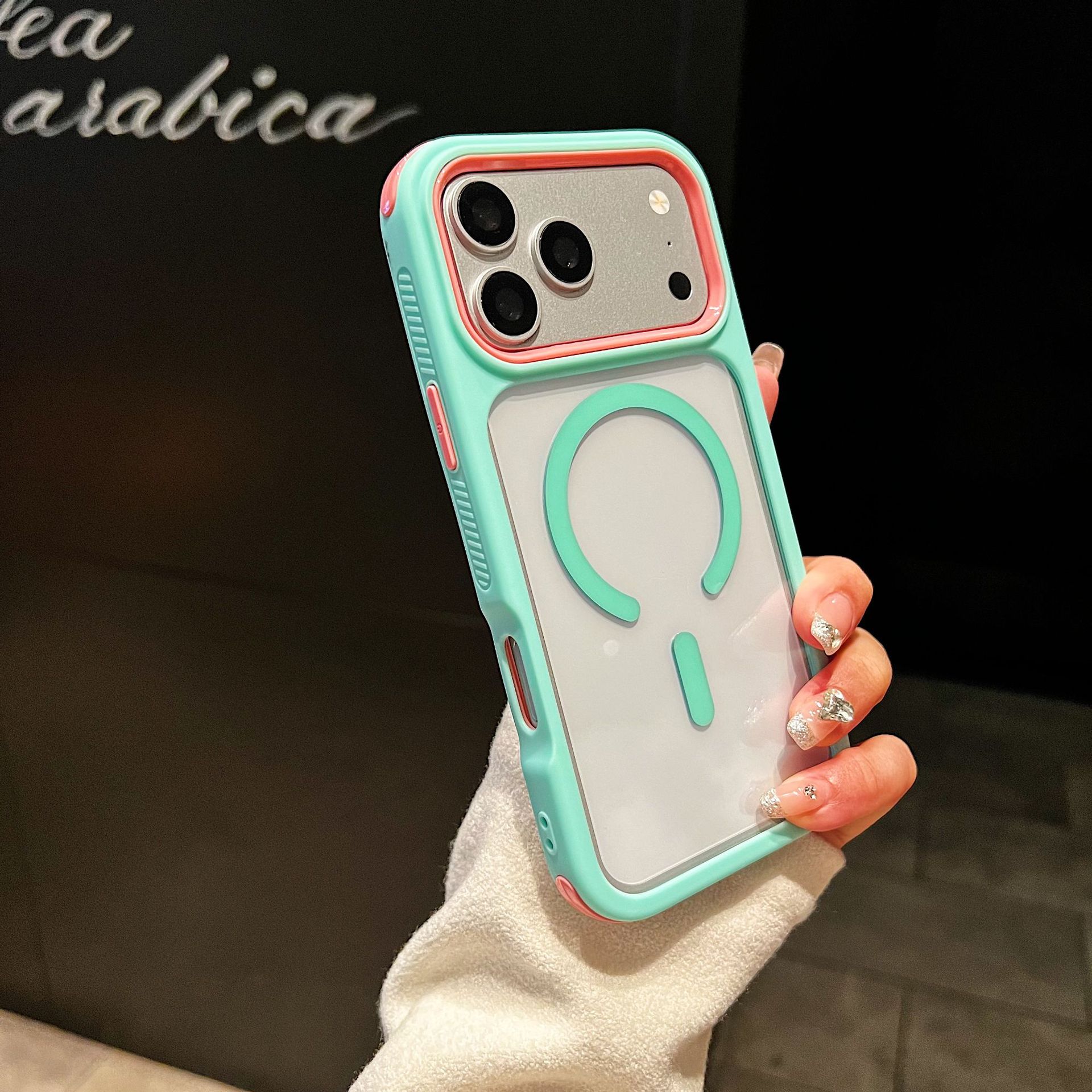 Cool 3 - en - 1 adsorción antideslizante para iPhone18PROMAX teléfono móvil Apple 17 caso anti-caída 13 image 15