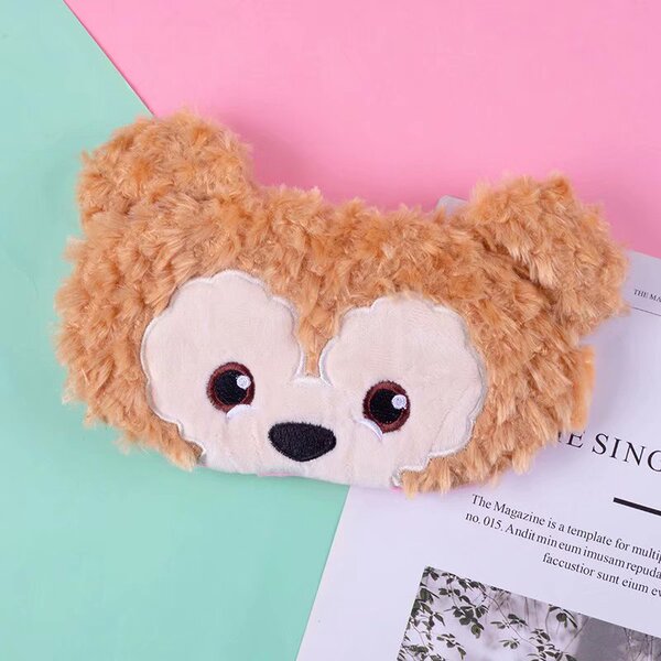 Cartoon cute adjustable sleep mask for office