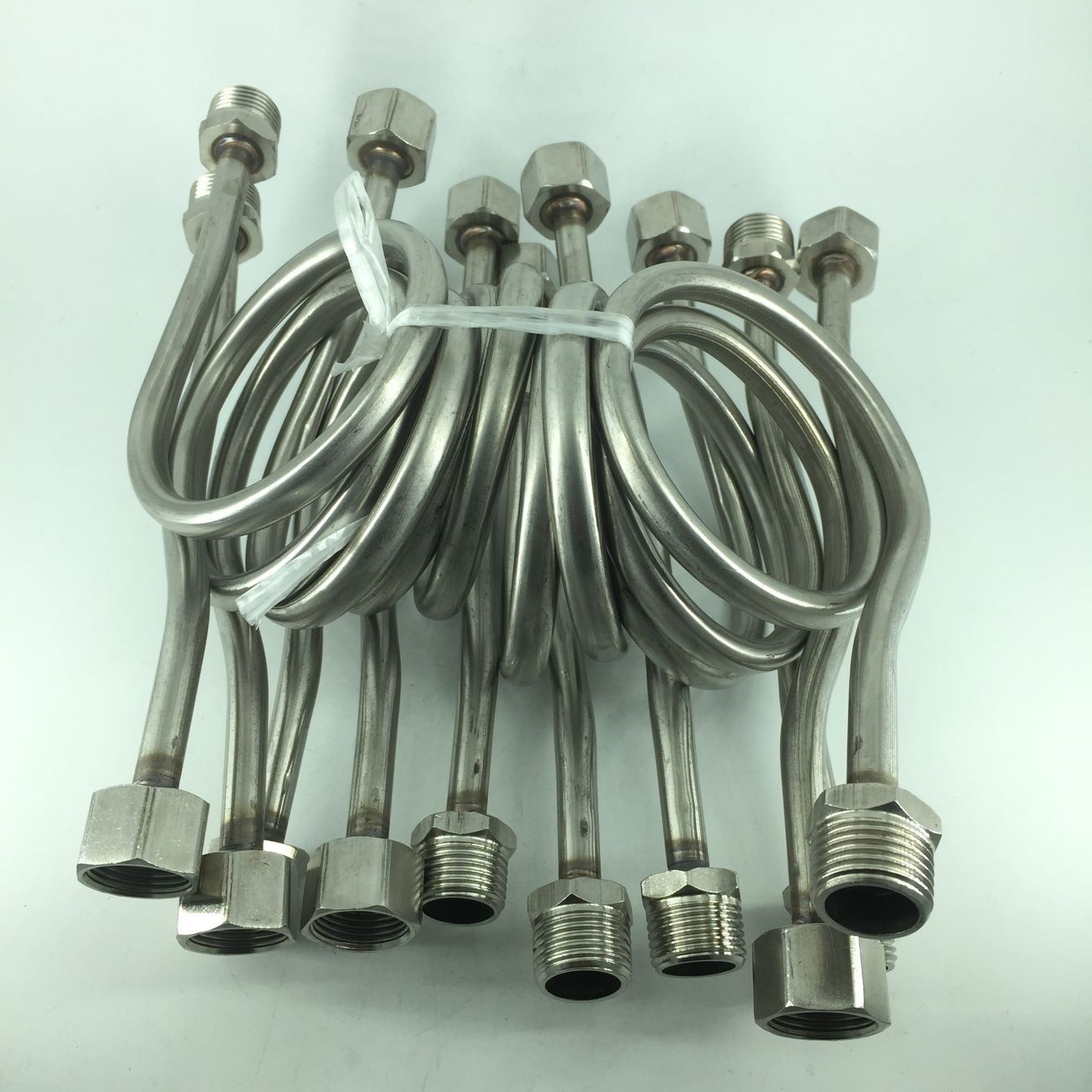 供应304不锈钢表弯弯管 90度不锈钢缓冲管压力表冷凝管配件批发