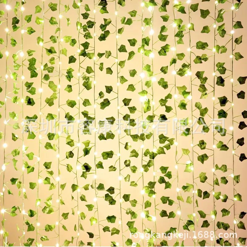 Transfronterizo Vine Vine LED Copper Cord Light Ivy String