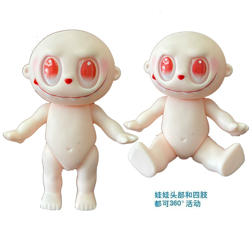 AliExpress кросс-бордерные аксессуары для лица, кожи рук и ног Labubu третьего поколения, плюшевая кукла Labubu из винила в слепой коробке