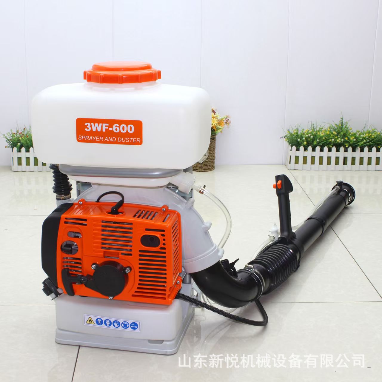 二冲程园林喷粉机 3WF-3喷雾喷粉机 背负式农用高压汽油撒肥器