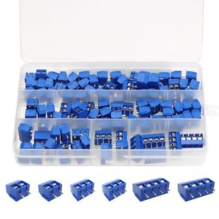 100Pcs Kf301-2P3P4P-Bit Pcb Terminal Block 5.08mm Terminal Block Can Be Spliced Plug-In Kit Box