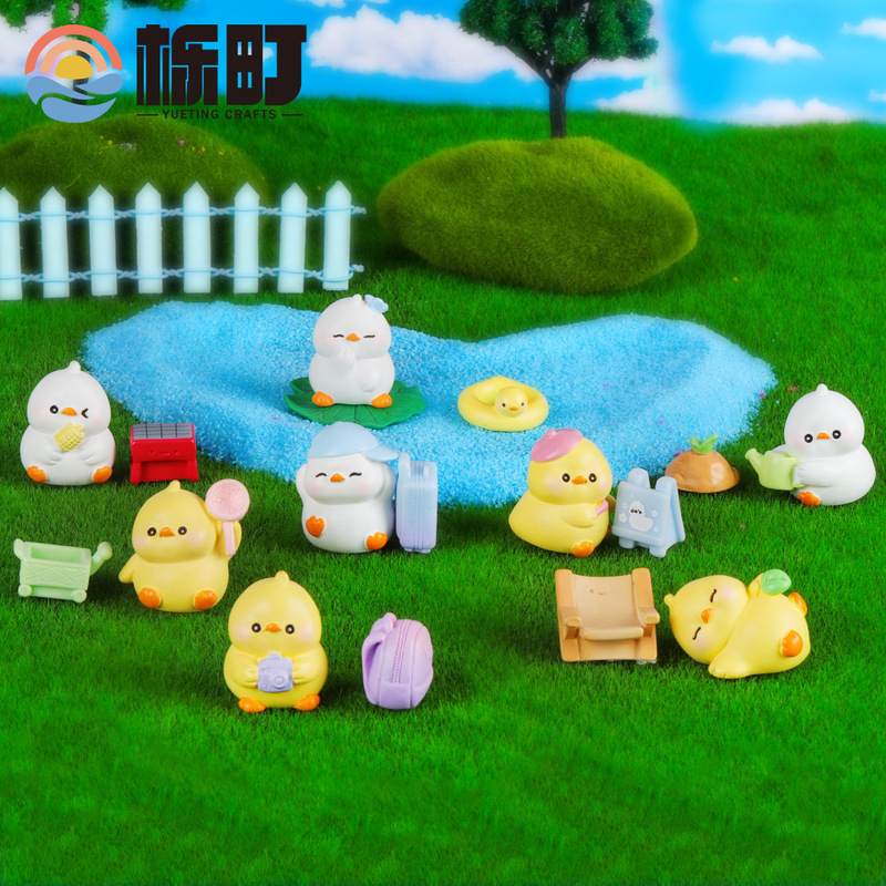 New Spring Outing Little Duck Micro-Landscape Gardening Ornaments DIY Cake Accessories Creative Home Furnishings Crafts New Spring Outing Little Duck Micro-Landscape Gardening Ornaments DIY Cake Accessories Creative Home Furnishings Crafts