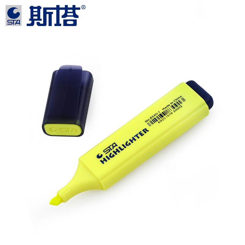 STA Star8340 de gran capacidad, diseño profesional clásico, marcador en color fluorescente, bolígrafo especial de alto brillo