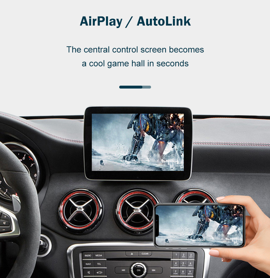 Road Top Wireless Apple CarPlay Suitable for Mercedes-benz NTG5.0 Decoder Module Decoder Box