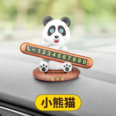 Temporary parking sign mobile Nömrəli dayanma kartı - little-panda