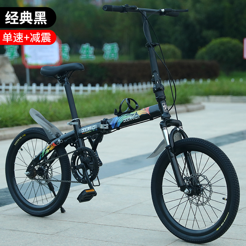 Classic black single speed shock absorbing spoke wheel